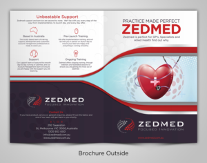 Medical Software Industry Company Brochure | Diseño de Brochure por SAI DESIGNS
