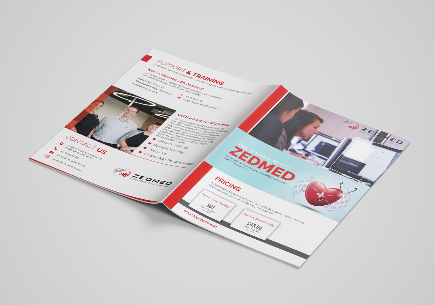 Brochure Design by ilovedesign1 for Medical One Group | Design #20021386