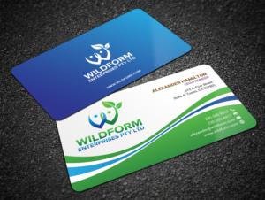 Business card for new consulting business - Wildform Enterprises Pty Ltd.   | Visitenkarten-Design von Sandaruwan