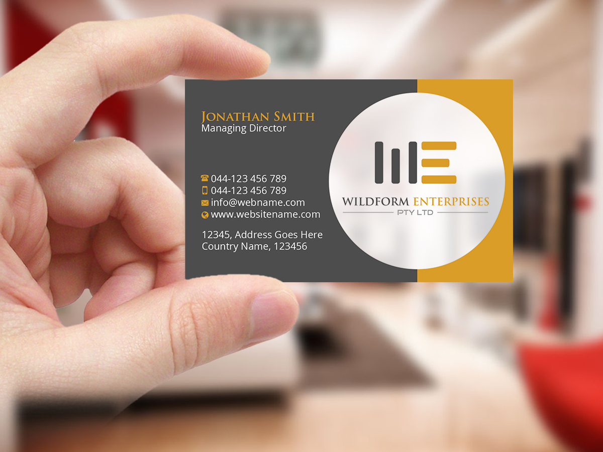 Business Card Design by Creations Box 2015 for this project | Design #19984648