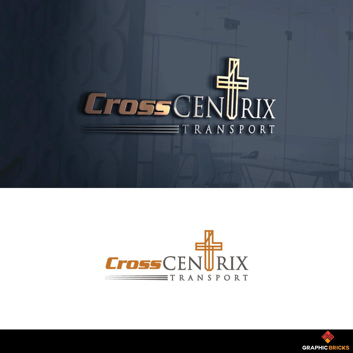 Logo Design by Graphic Bricks for CrossCentrix Transport, LLC | Design #19975667