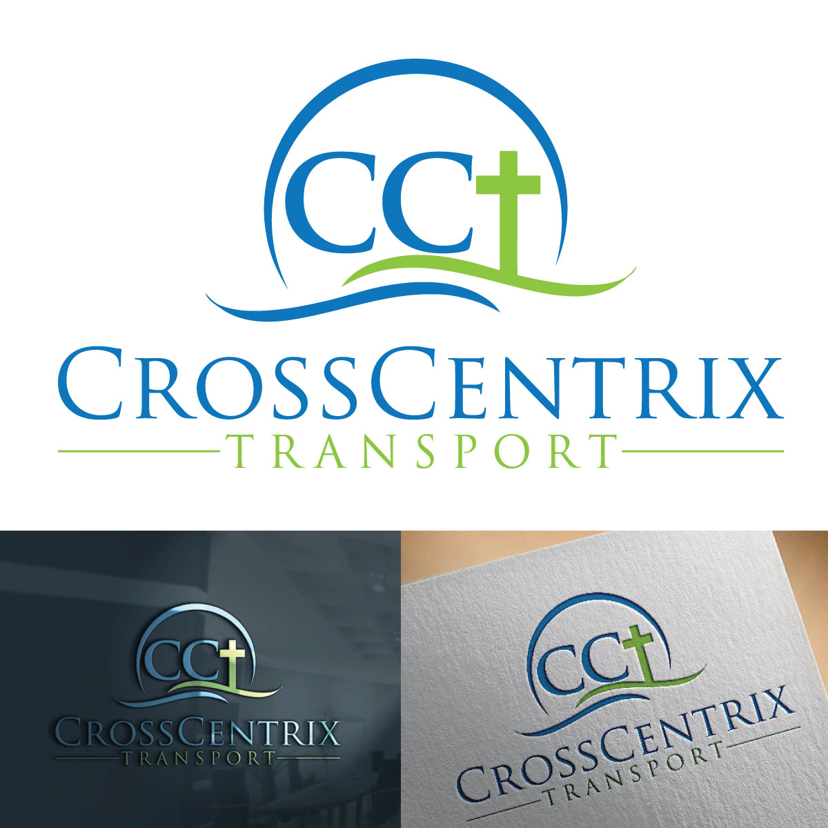Logo Design by JAFRIN for CrossCentrix Transport, LLC | Design #19978118