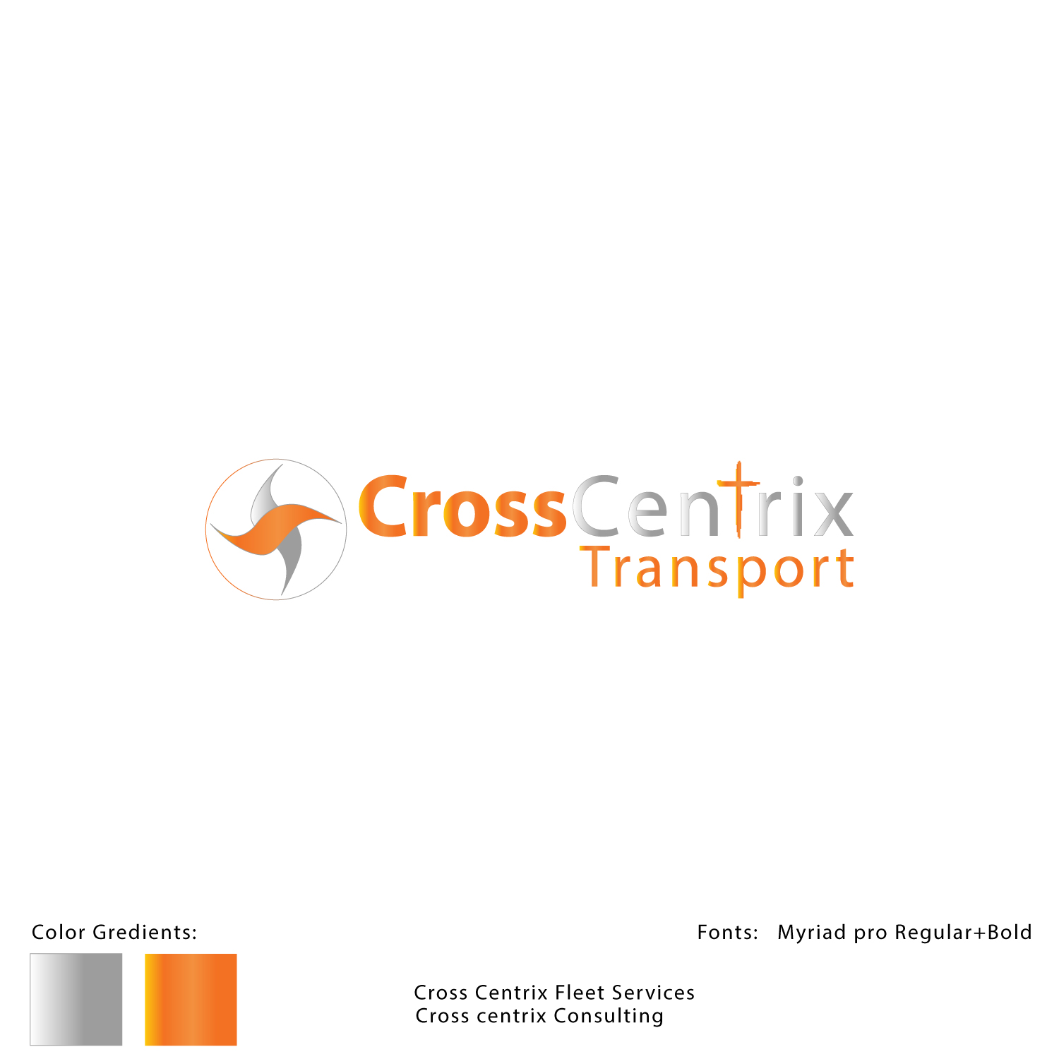 Logo Design by Nauman Malik for CrossCentrix Transport, LLC | Design #20037093