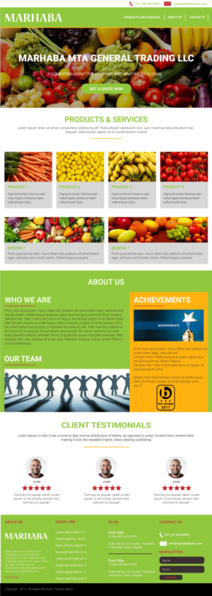 Web Design by Dian  Petev for this project | Design #20003854