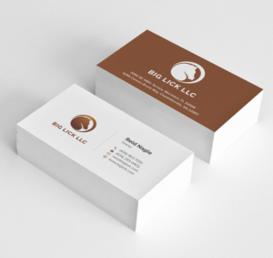 Visitenkarten-Design von Tilt für Big Lick LLC | Design: #19998196