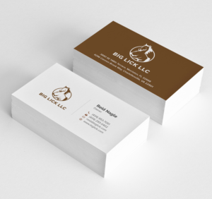 Visitenkarten-Design von Tilt für Big Lick LLC | Design: #19998197