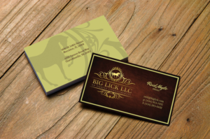 Visitenkarten-Design von Hardcore Design für Big Lick LLC | Design: #20038098