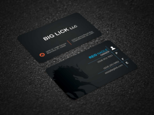 Visitenkarten-Design von Vishwa Basnayake für Big Lick LLC | Design: #20006228