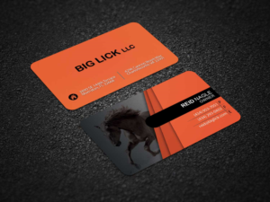 Visitenkarten-Design von Vishwa Basnayake für Big Lick LLC | Design: #20006248