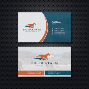 Visitenkarten-Design von OxonoArt für Big Lick LLC | Design: #20039175