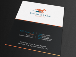 Diseño de Tarjeta de Presentación por chandrayaan.creative para Big Lick LLC | Diseño: #19983991