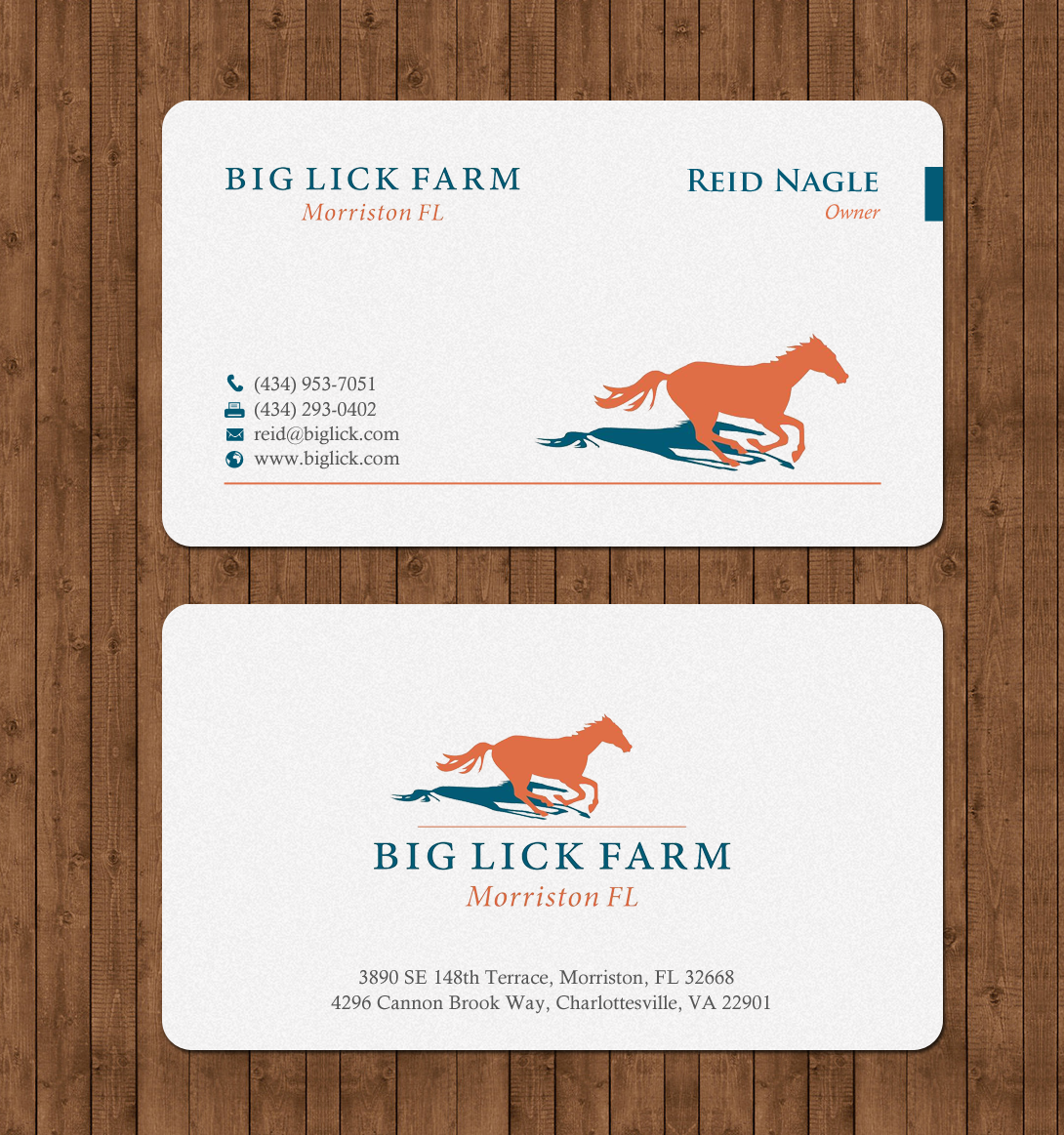 Visitenkarten-Design von chandrayaan.creative für Big Lick LLC | Design #19986810