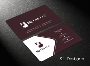 Visitenkarten-Design von SL Designer für Big Lick LLC | Design: #20019086