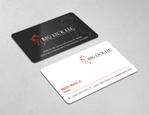 Visitenkarten-Design von Tripti Ranjan Gain für Big Lick LLC | Design: #19995709
