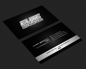 Visitenkarten-Design von chandrayaan.creative für Elite Window Tinting | Design: #19984256