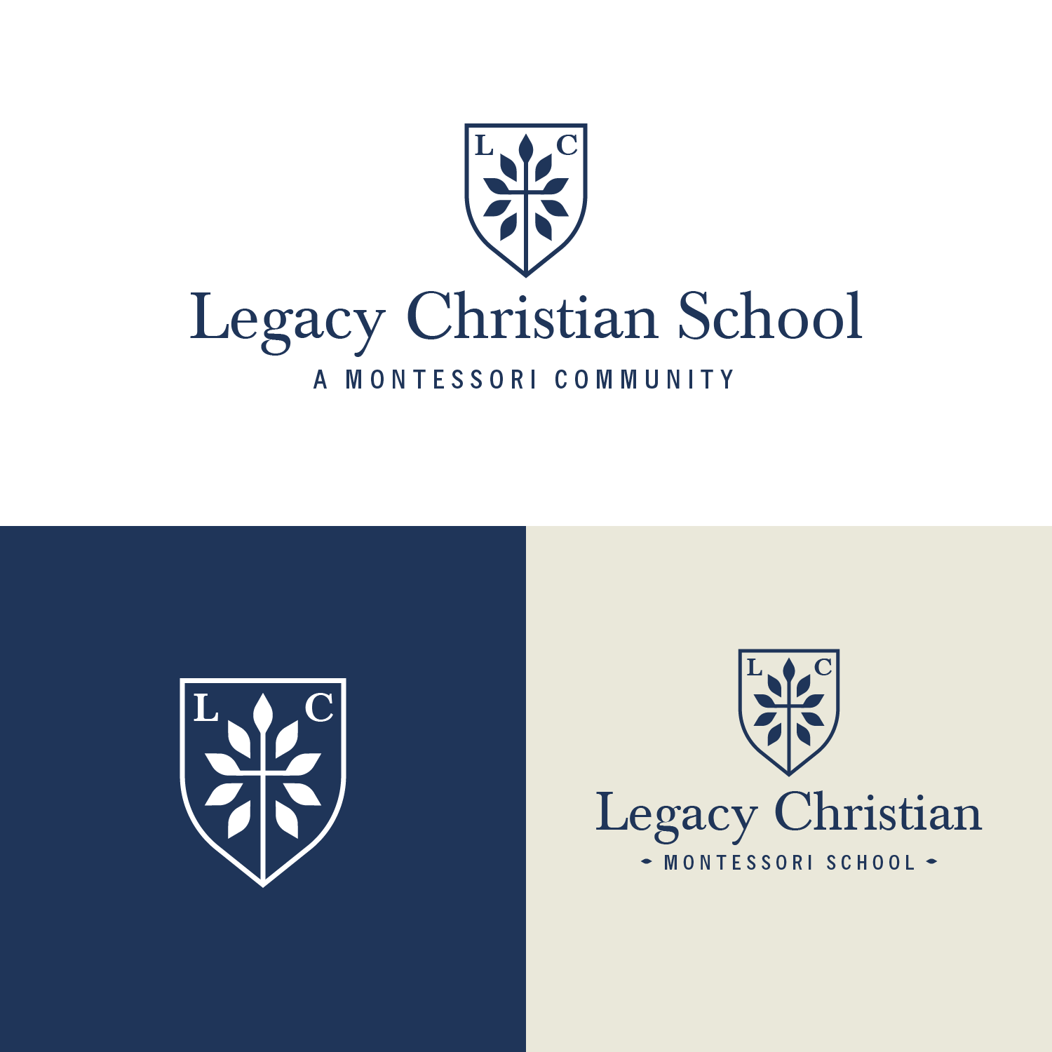 Logo Design by Love Buzz for Legacy Christian  | Design #19980425
