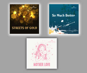  3 Music Single Artworks for iTunes & Spotify | CD-Cover-Design von JanuXart
