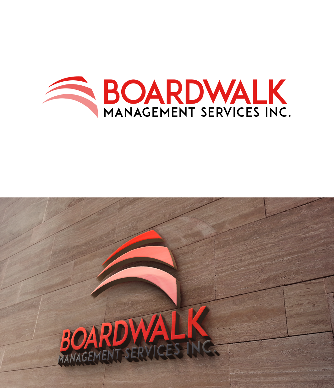 Logo Design by trufya for Boardwalk Management Services Inc. | Design #20041920