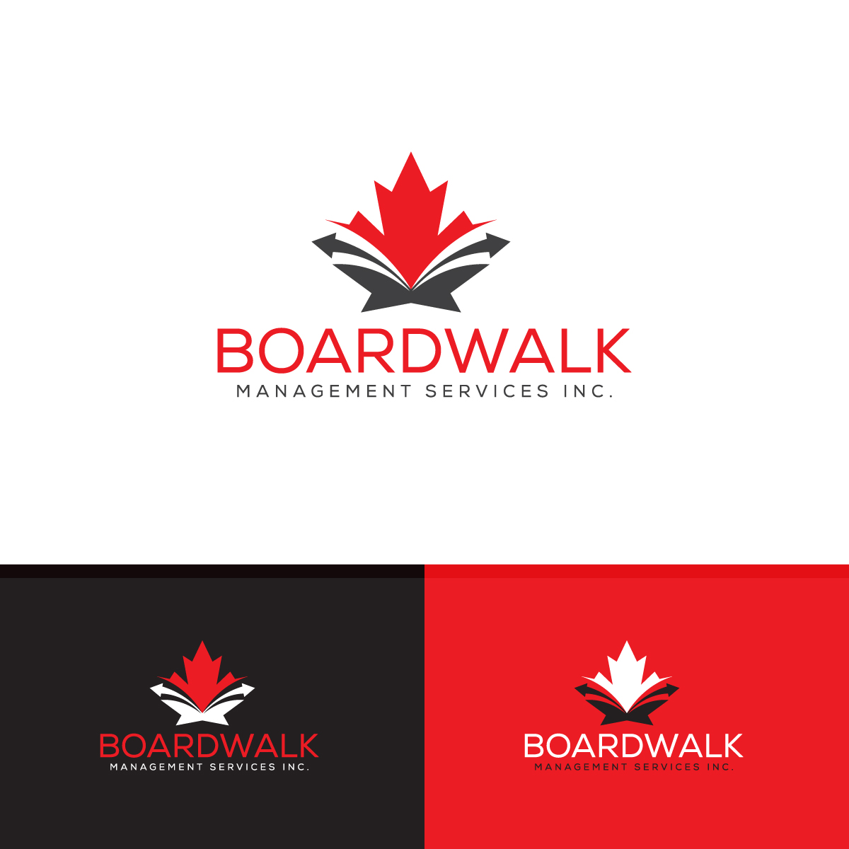 Logo Design by creative.bugs for Boardwalk Management Services Inc. | Design #19983487