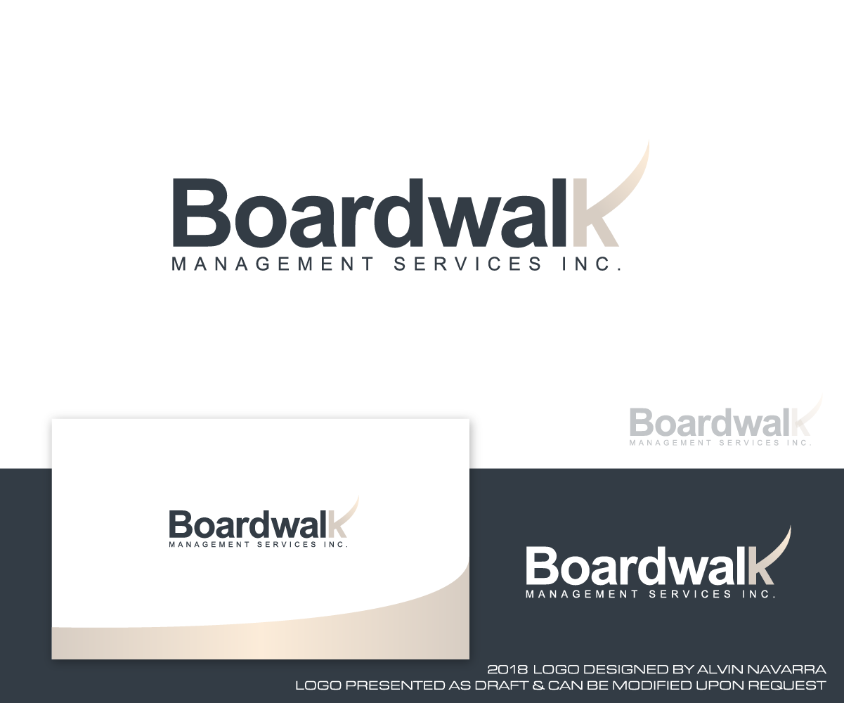 Logo Design by alvinnavarra for Boardwalk Management Services Inc. | Design #19991172