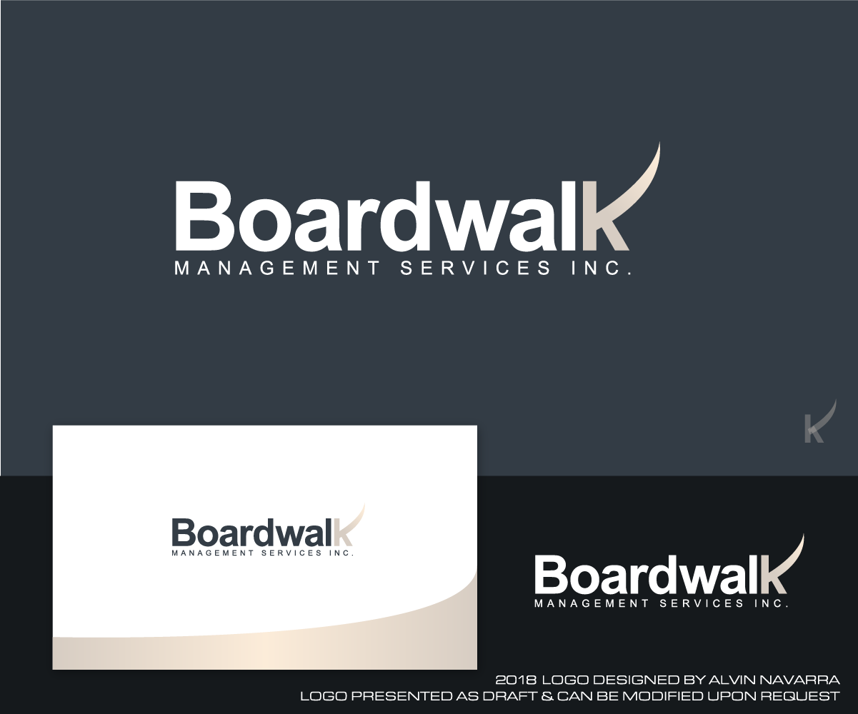 Logo Design by alvinnavarra for Boardwalk Management Services Inc. | Design #19991178