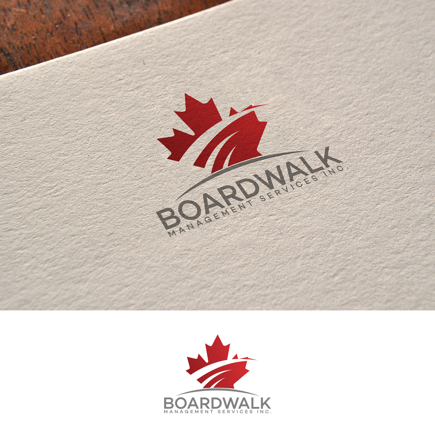 Logo Design by DesignDUO for Boardwalk Management Services Inc. | Design #20010055