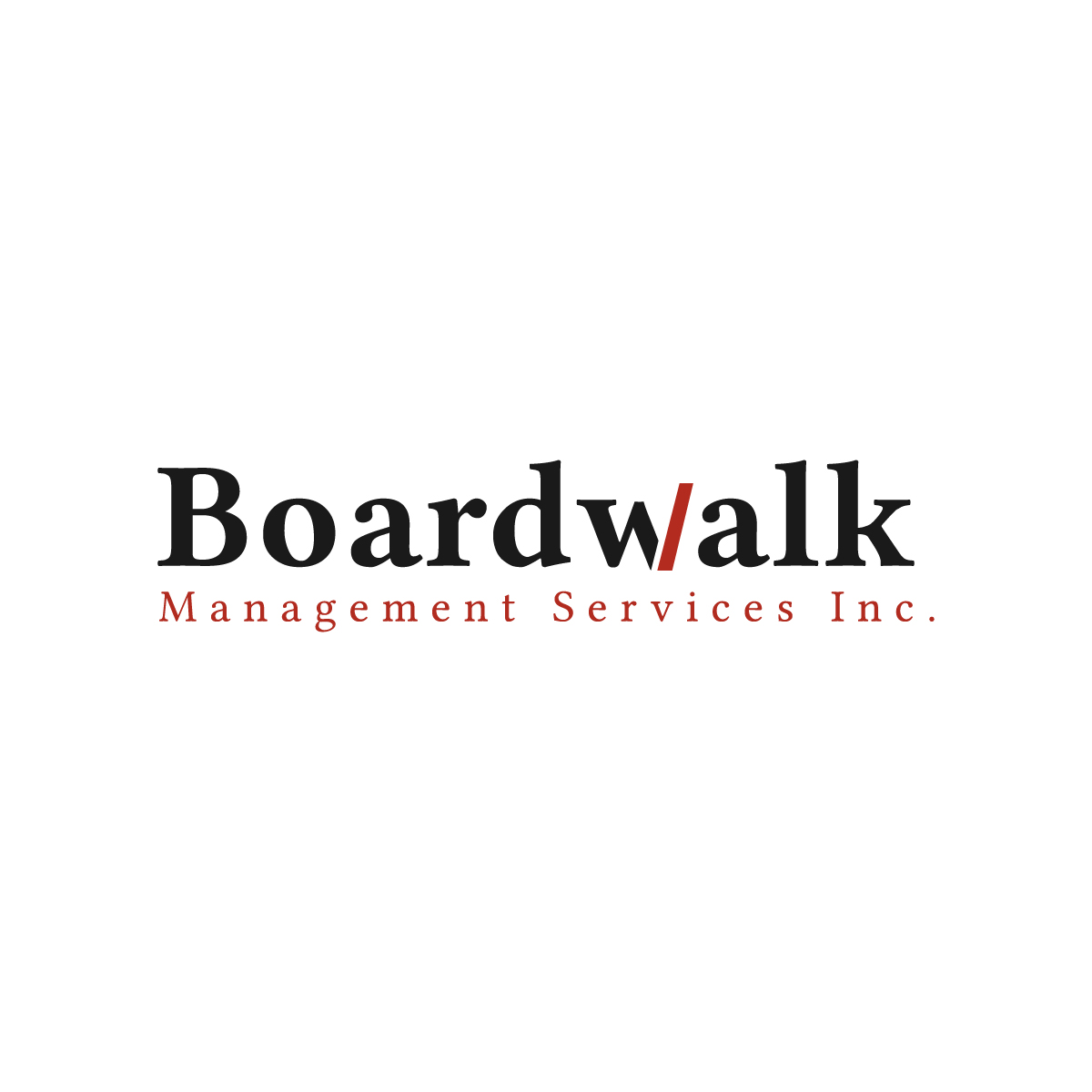 Logo-Design von **INCREDIBLEDESIGNERS** für Boardwalk Management Services Inc. | Design #19989566