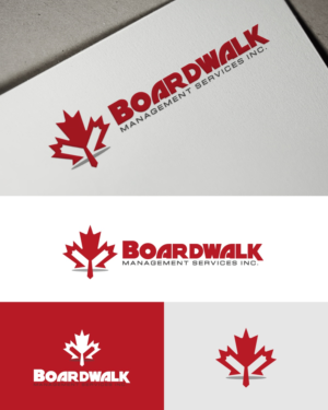Logo Design by taufik_alrahman for Boardwalk Management Services Inc. | Design: #19990523