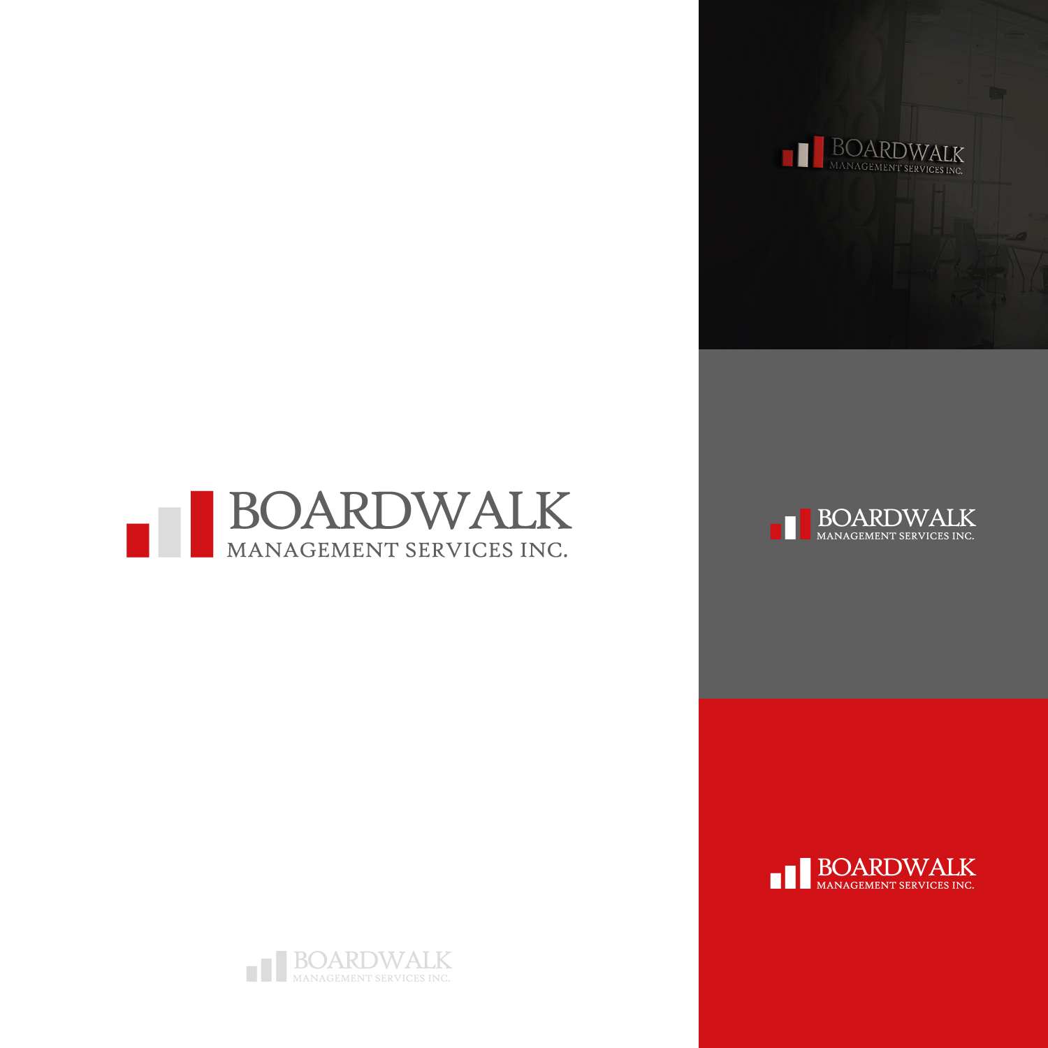 Logo-Design von Marianna K. für Boardwalk Management Services Inc. | Design #19989063