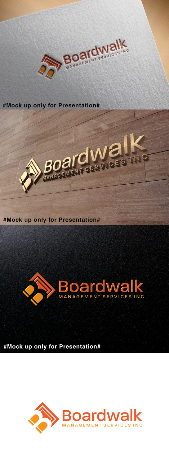 Logo Design by designmind78 for Boardwalk Management Services Inc. | Design #19986507
