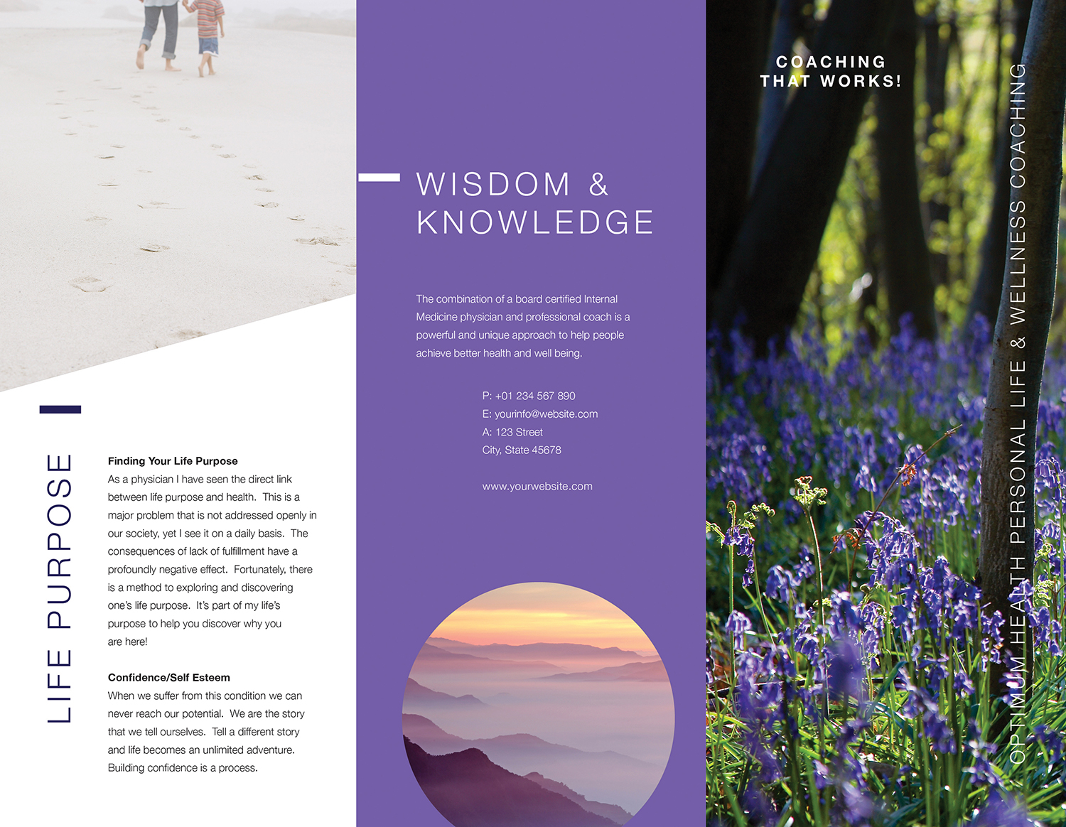 Diseño de Brochure por Peter Huck para Optimum Health | Diseño #20030336