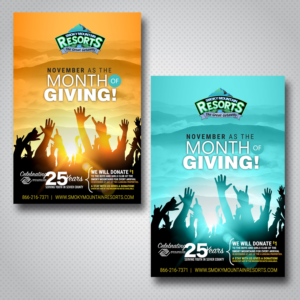 Graphic Design by uk for Smoky Mountain Resorts | Design: #19983210