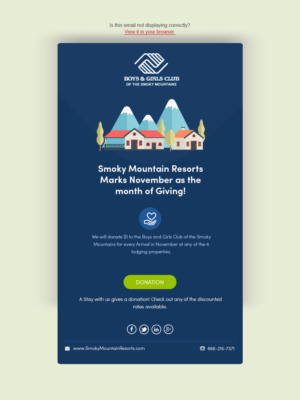 Graphic Design by Dabashes Adhikery for Smoky Mountain Resorts | Design: #19984400