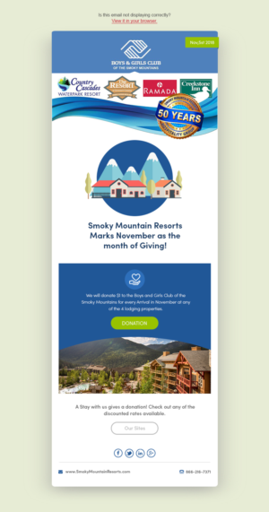 Graphic Design by Dabashes Adhikery for Smoky Mountain Resorts | Design: #19988596