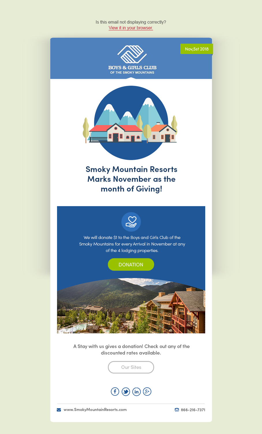 Graphic Design by Dabashes Adhikery for Smoky Mountain Resorts | Design #19988597