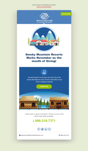 Graphic Design by Dabashes Adhikery for Smoky Mountain Resorts | Design: #19996736