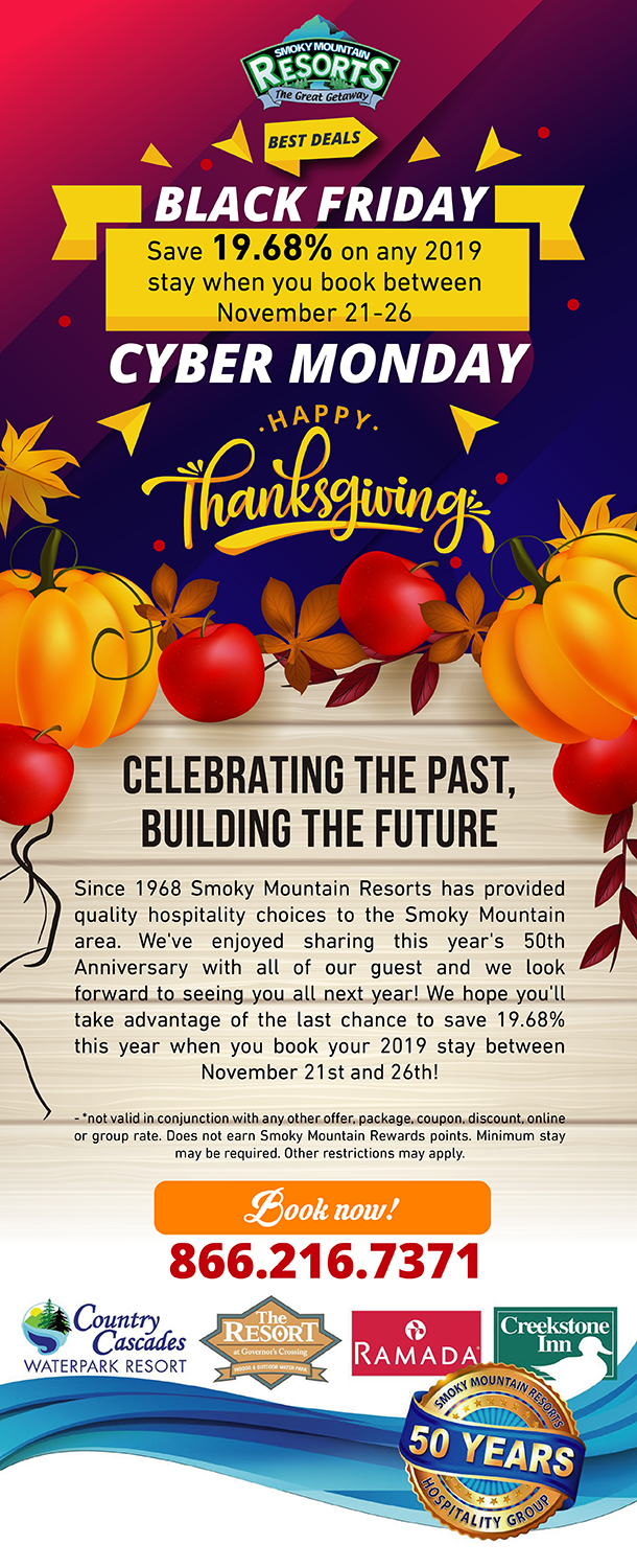 Email Marketing Design by Pinky  for Smoky Mountain Resorts | Design #20036846