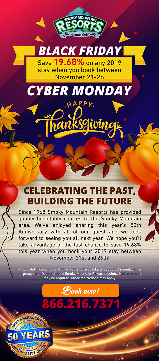 Email Marketing Design by Pinky  for Smoky Mountain Resorts | Design #20039726