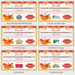 E-Mail Marketing-Design von SAI DESIGNS für Smoky Mountain Resorts | Design #19994057