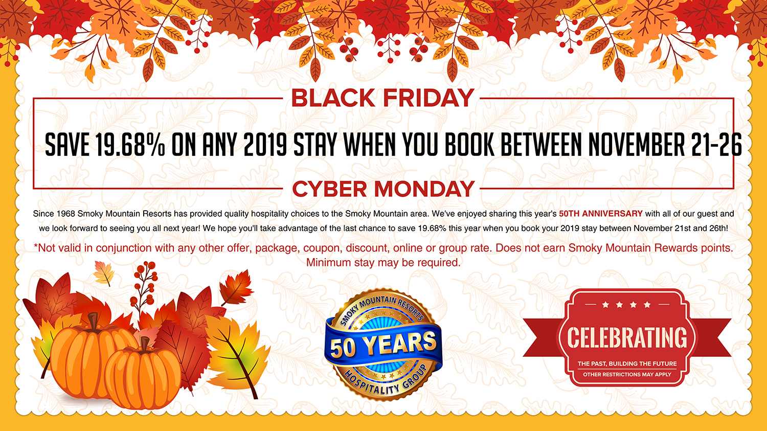 Email Marketing Design by SAI DESIGNS for Smoky Mountain Resorts | Design #20042160