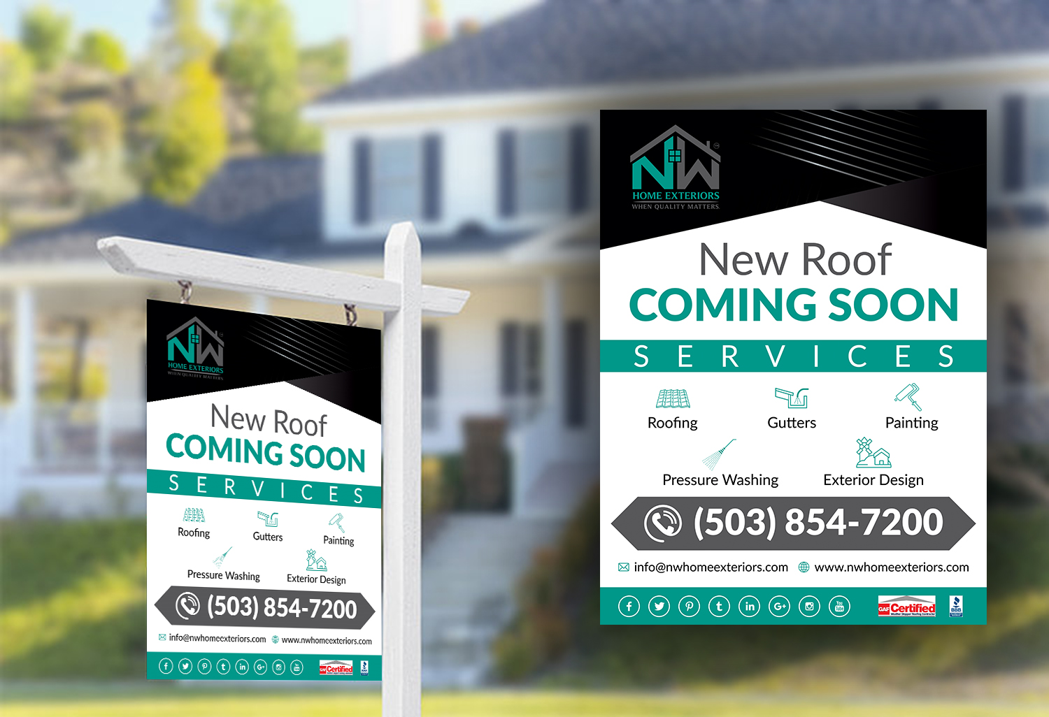 Signage Design by ecorokerz for this project | Design #19992562