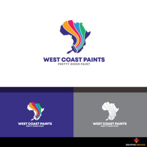 West Coast Paints,  Your Paint Family | Logo-Design von Graphic Bricks