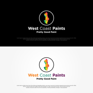 West Coast Paints,  Your Paint Family | Logo Design by sushsharma99
