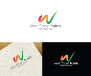 West Coast Paints,  Your Paint Family | Logo Design by future logo.com