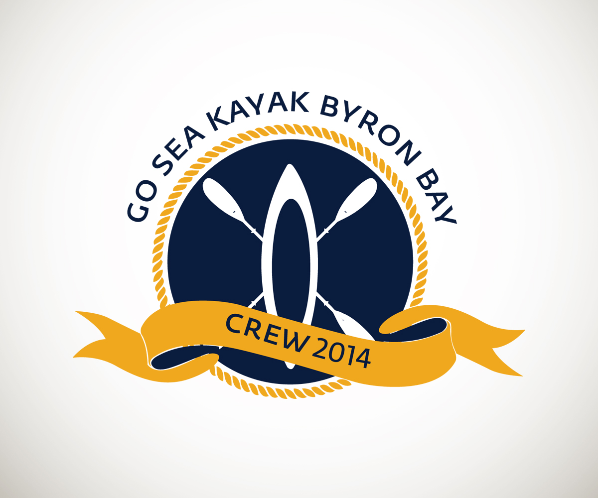 Logo-Design von Joshua Carmichael für Go Sea Kayak @ Byron Bay | Design #2916985