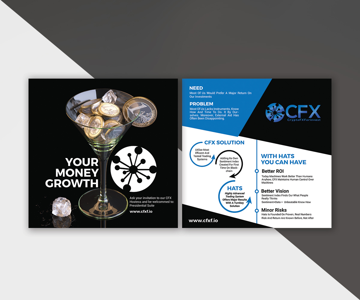Flyer Design by JK18 for CFX Holding Limited | Design #19996168