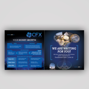 Flyer Design by Mariyam Khan for CFX Holding Limited | Design: #19999006
