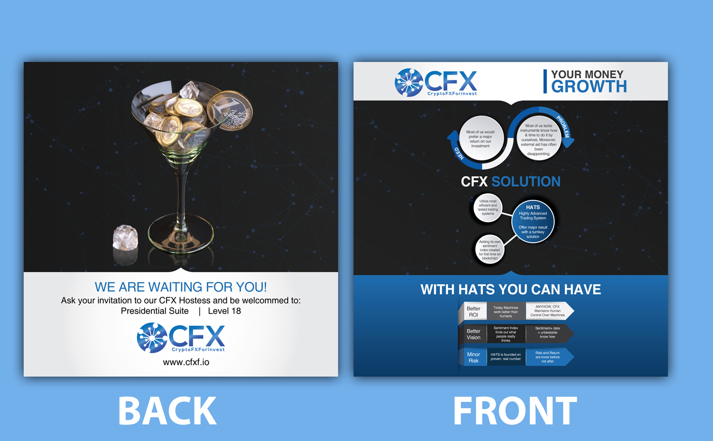 Flyer Design by Fusionex Studio for CFX Holding Limited | Design #20004599