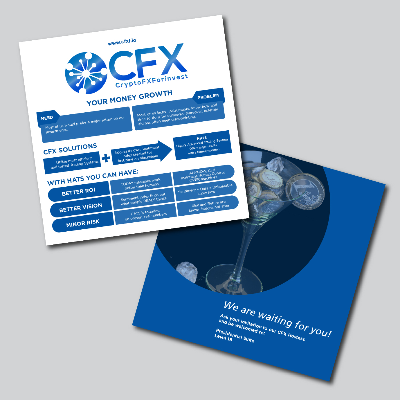 Diseño de Flyer por J E R R Y para CFX Holding Limited | Diseño #19996800