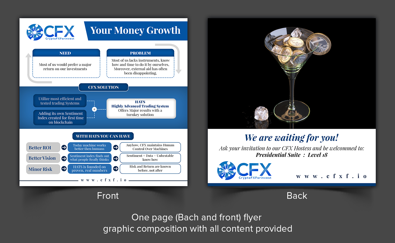 Flyer Design by ARTOGRAPHY for CFX Holding Limited | Design #19997898